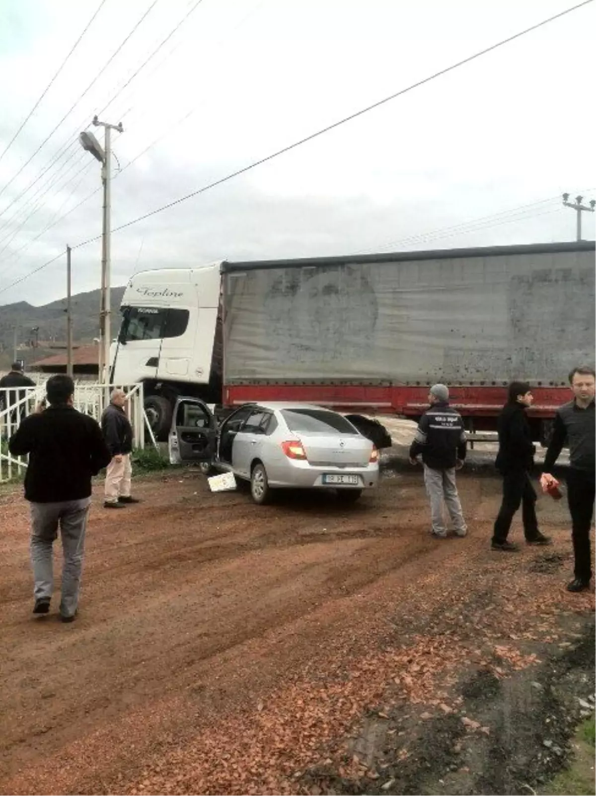 Osmancık\'ta Trafik Kazası: 1 Yaralı