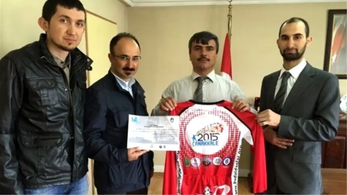 Pedaldaşlardan Teşekkür Ziyareti