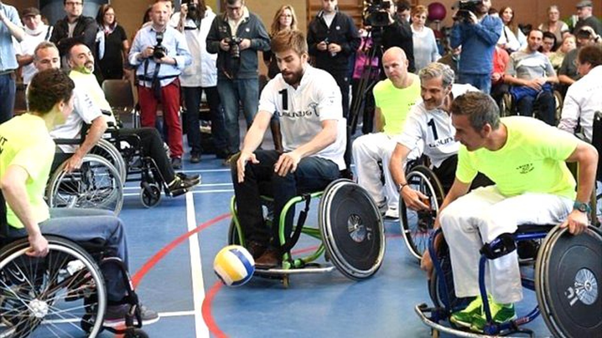 Pique Tekerlekli Sandalye Basketbol Etkinliğine Katıldı