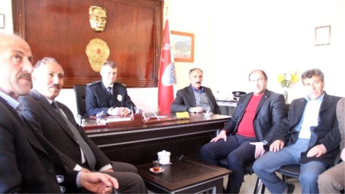 AK Parti Çıldır Teşkilatından İlçe Emniyete Ziyaret