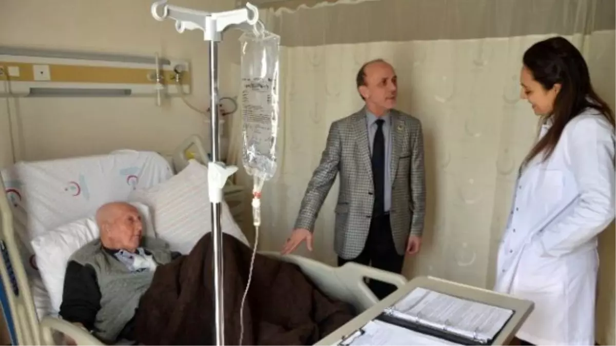 Başkan Öztürk'ten Hasan Hoca'ya Ziyaret