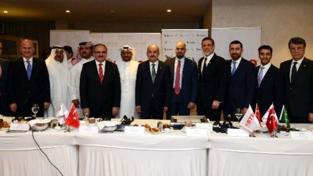 Btso, Bakan Müezzinoğlu\'nu ve Suudi Arabistan Prensini Ağırladı