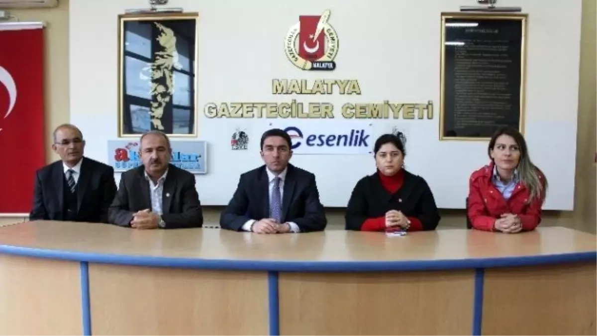 CHP\'den Malatya Gazeteciler Cemiyetine Ziyaret