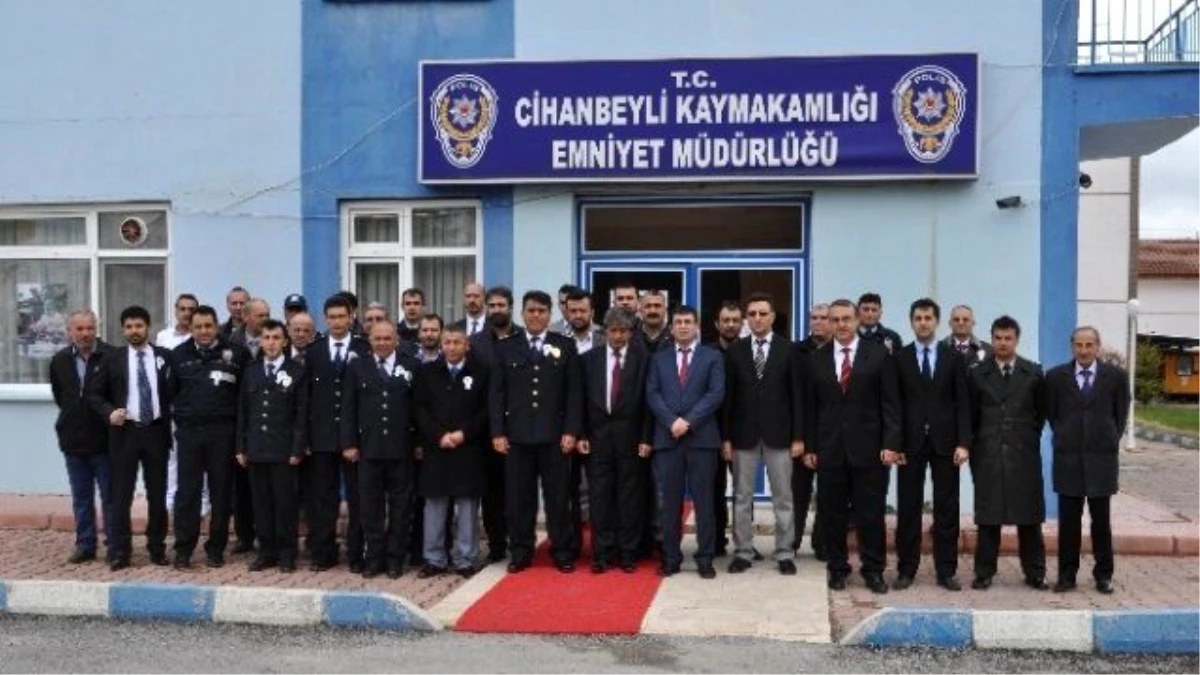 Cihanbeyli\'de Türk Polis Teşkilatı\'nın 170. Kuruluş Yıldönümü Kutlandı