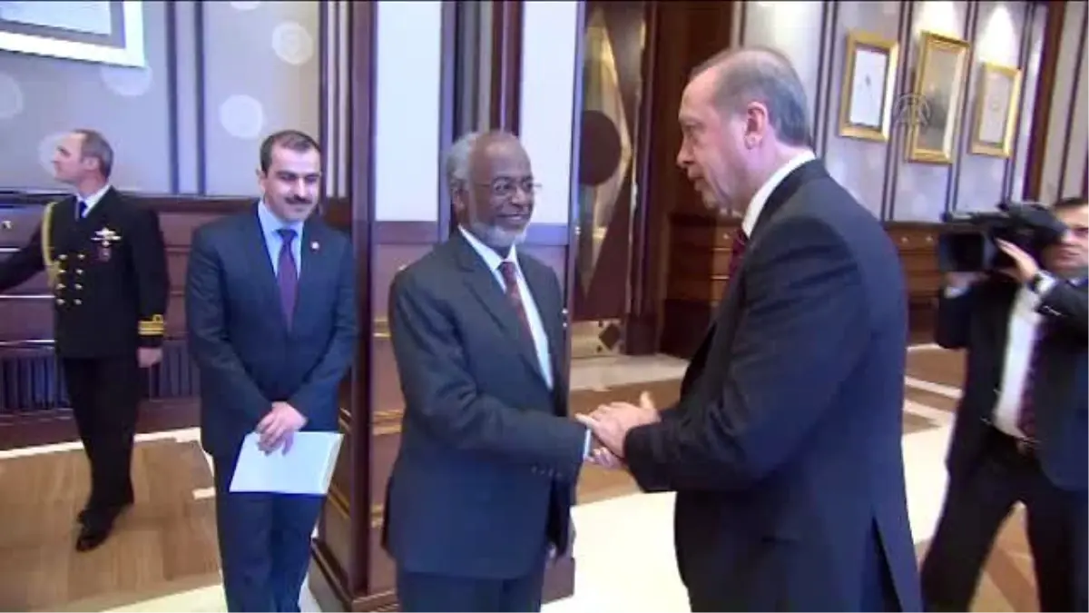 Cumhurbaşkanı Erdoğan, Sudan Dışişleri Bakanı Karti\'yi Kabul Etti