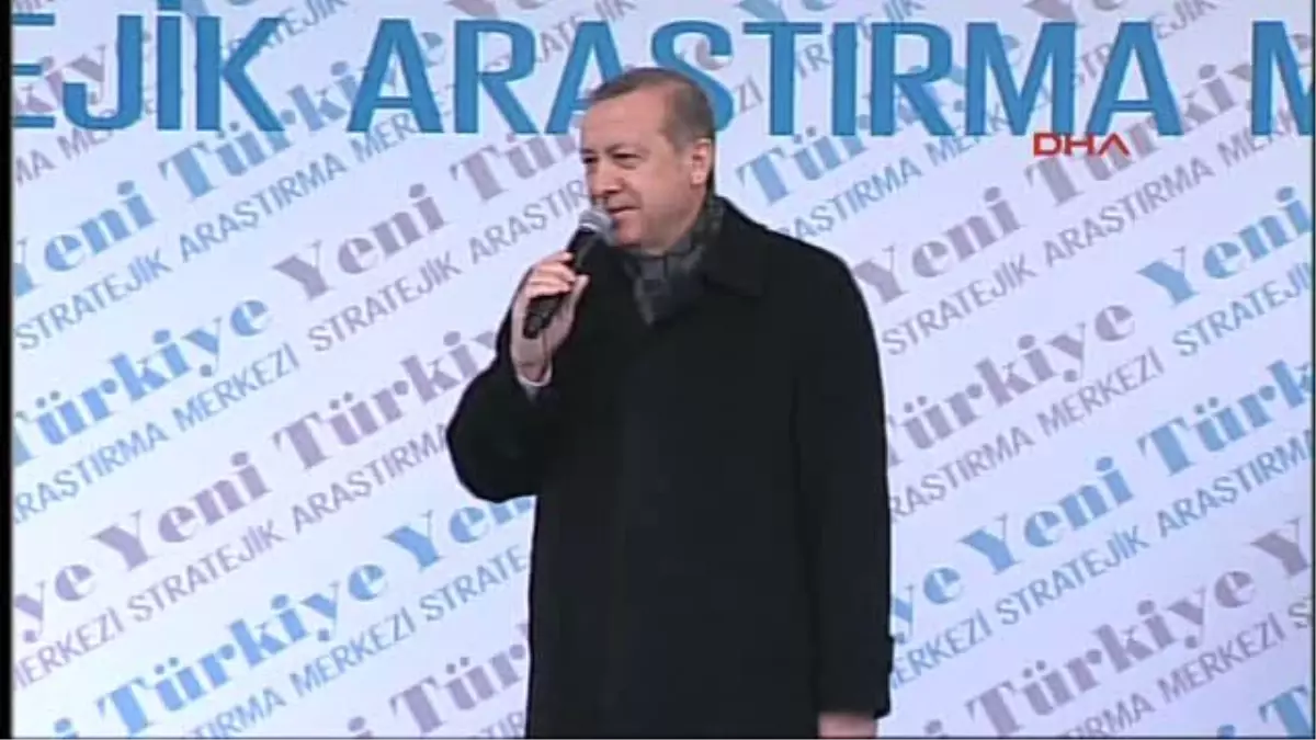 Cumhurbaşkanı Erdoğan Yeni Türkiye Stratejik Araştırma Merkezi Açılış Töreni\'ne Katıldı 2