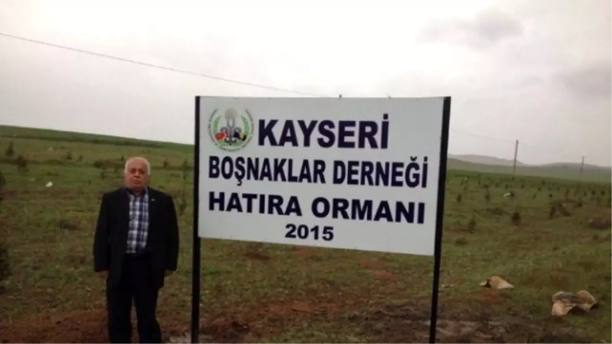 Kayseri Boşnaklar Derneği Şehitler İçin Hatıra Ormanı Oluşturdu