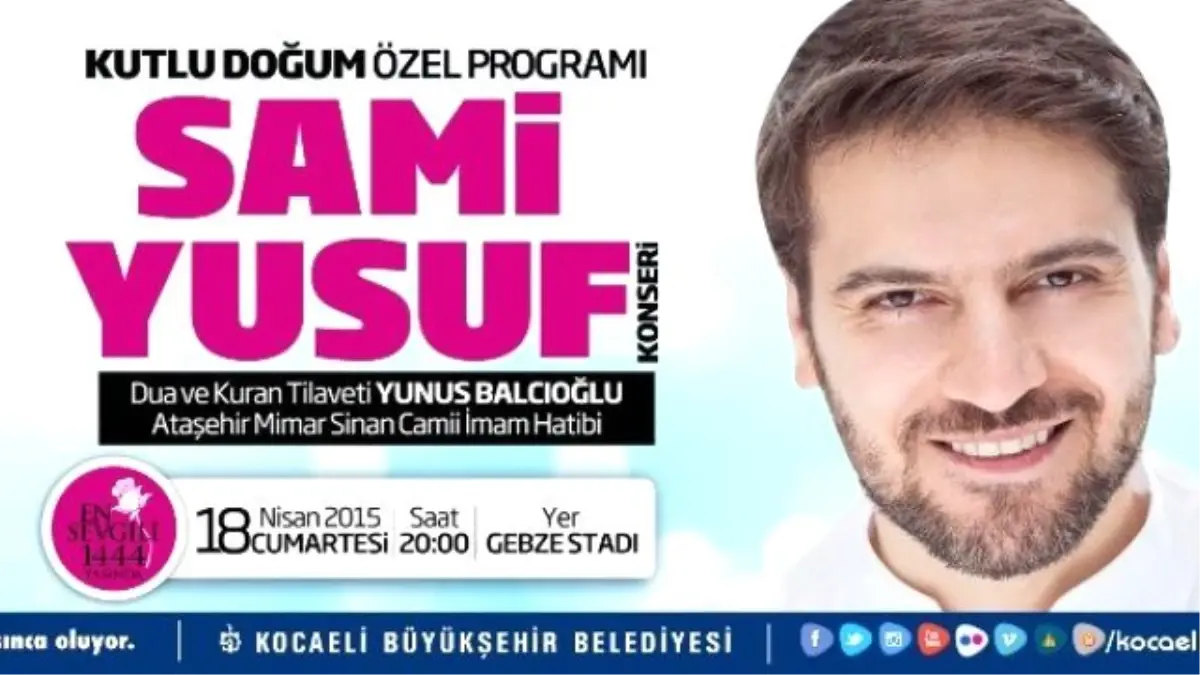 Kutlu Doğum\'da Sami Yusuf Konseri