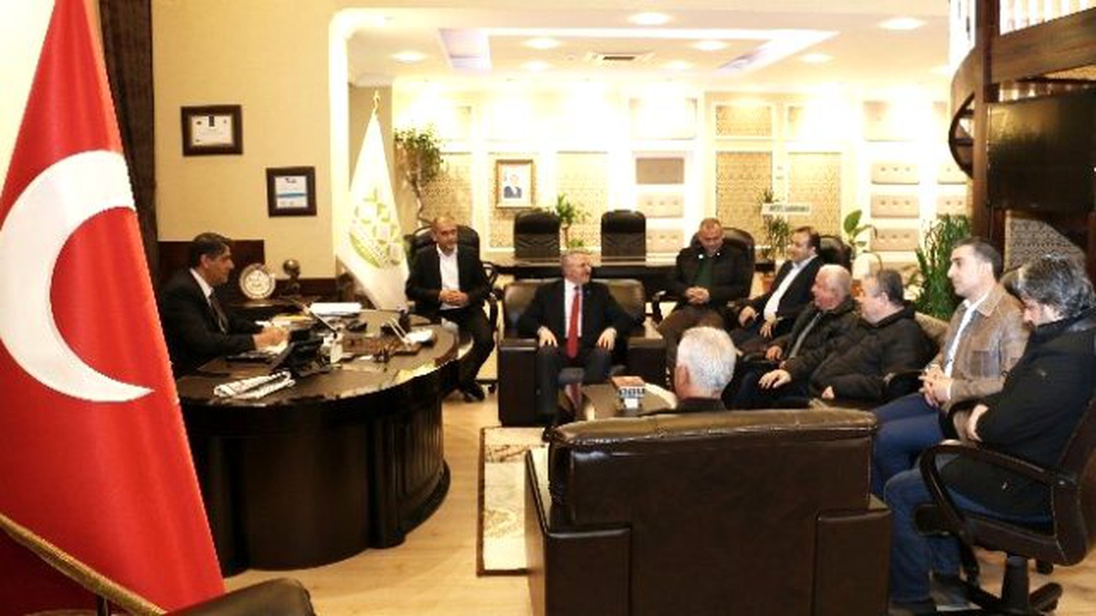 Müsiad Şubesinden Rektör Polat\'a Hayırlı Olsun Ziyareti
