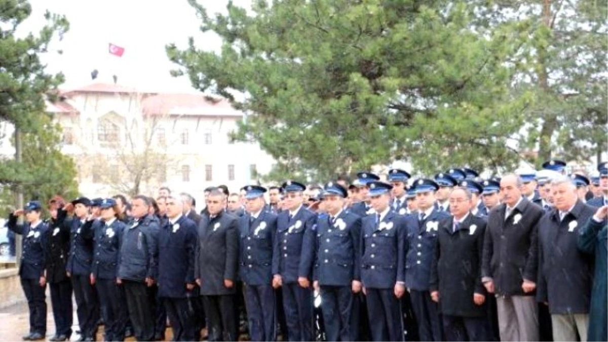 Sivas\'ta, Polis Teşkilatı\'nın 170\'inci Kuruluş Yıl Dönümü Kutlandı