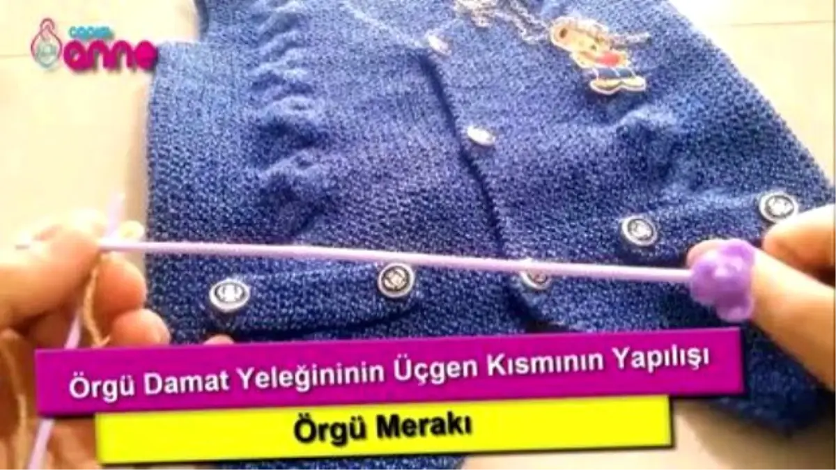 Damat Yeleğinin Üçgen Kısmının Yapılışı