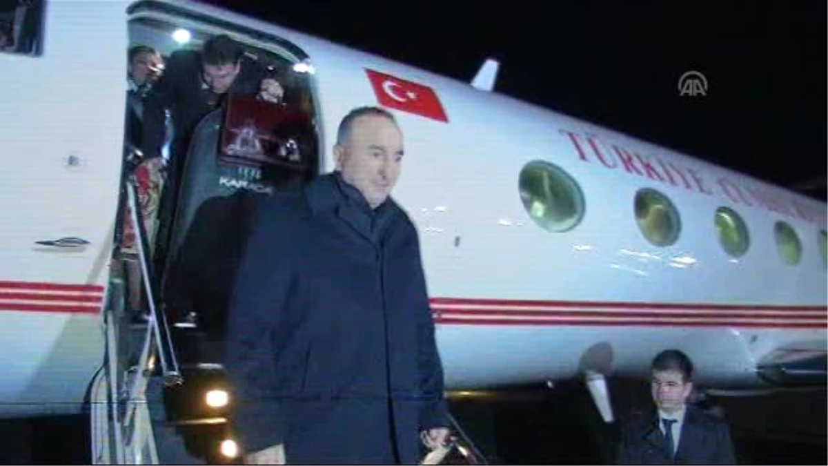 Çavuşoğlu, Helikopterle Karakurum Bölgesine Gitti