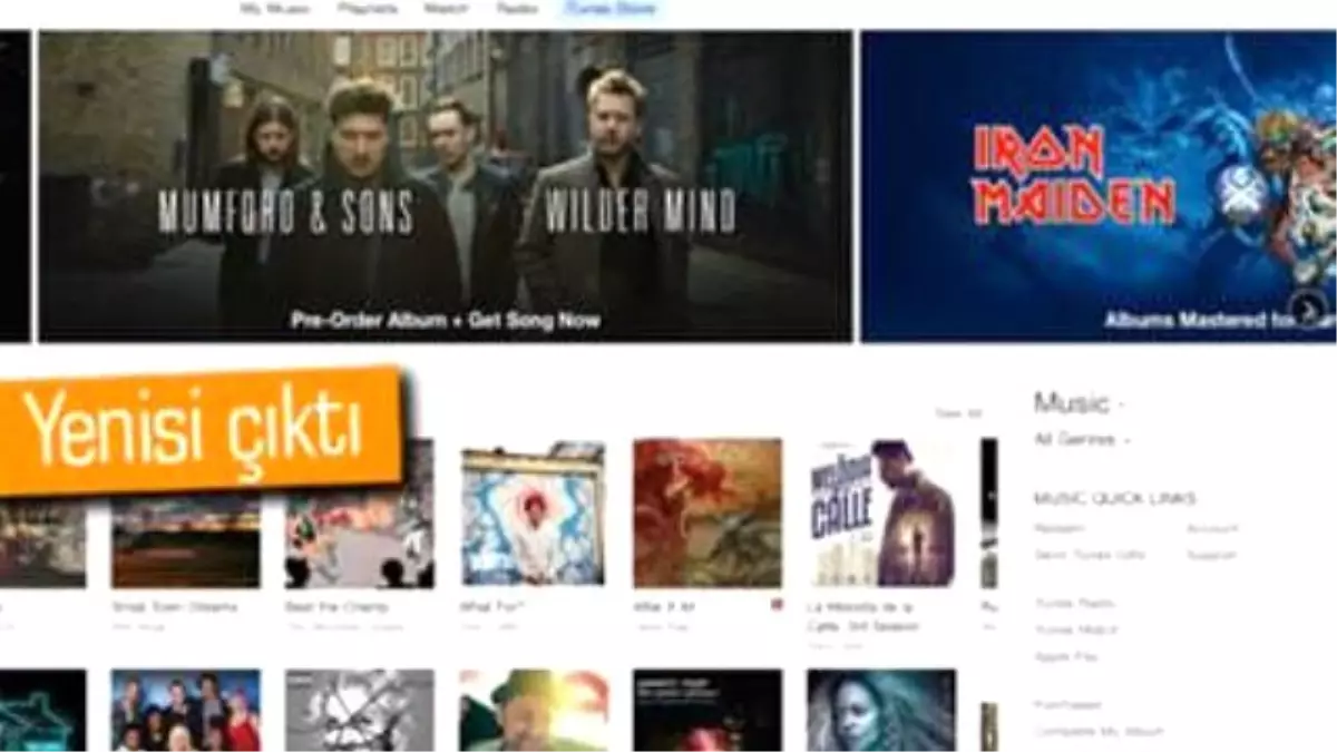 İtunes\'un Yeni Sürümü Yayınlandı