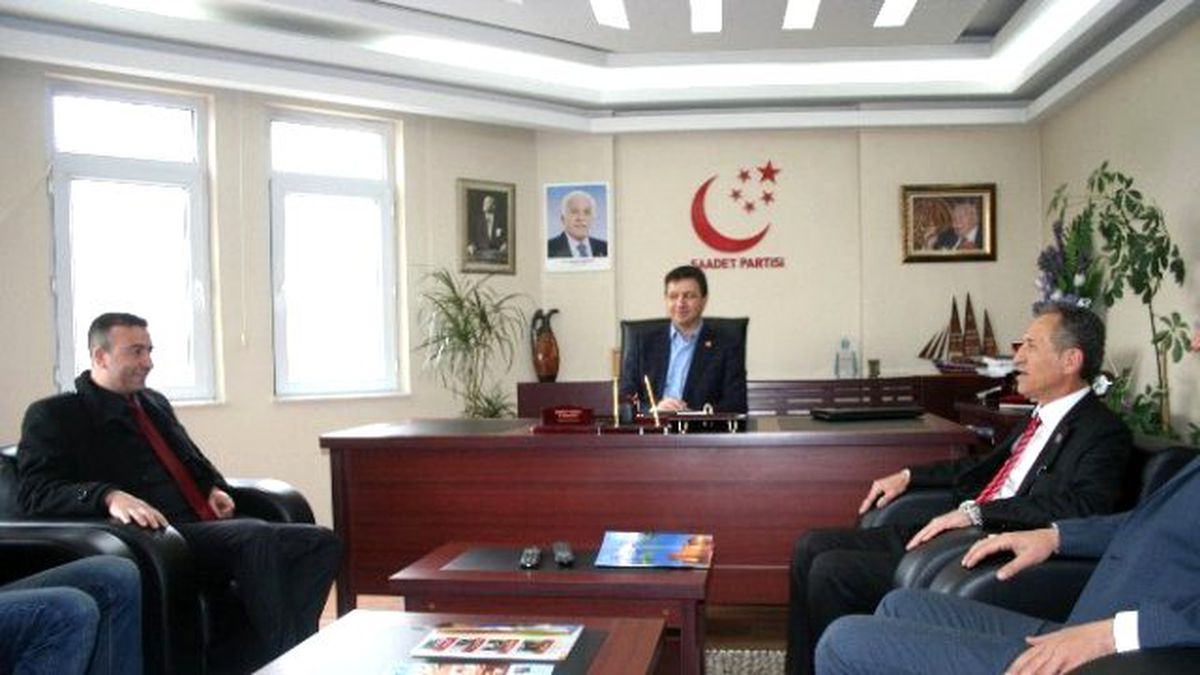 Kayseri Esder\'den Saadet Partisi İl Başkanlığı\'na Ziyaret