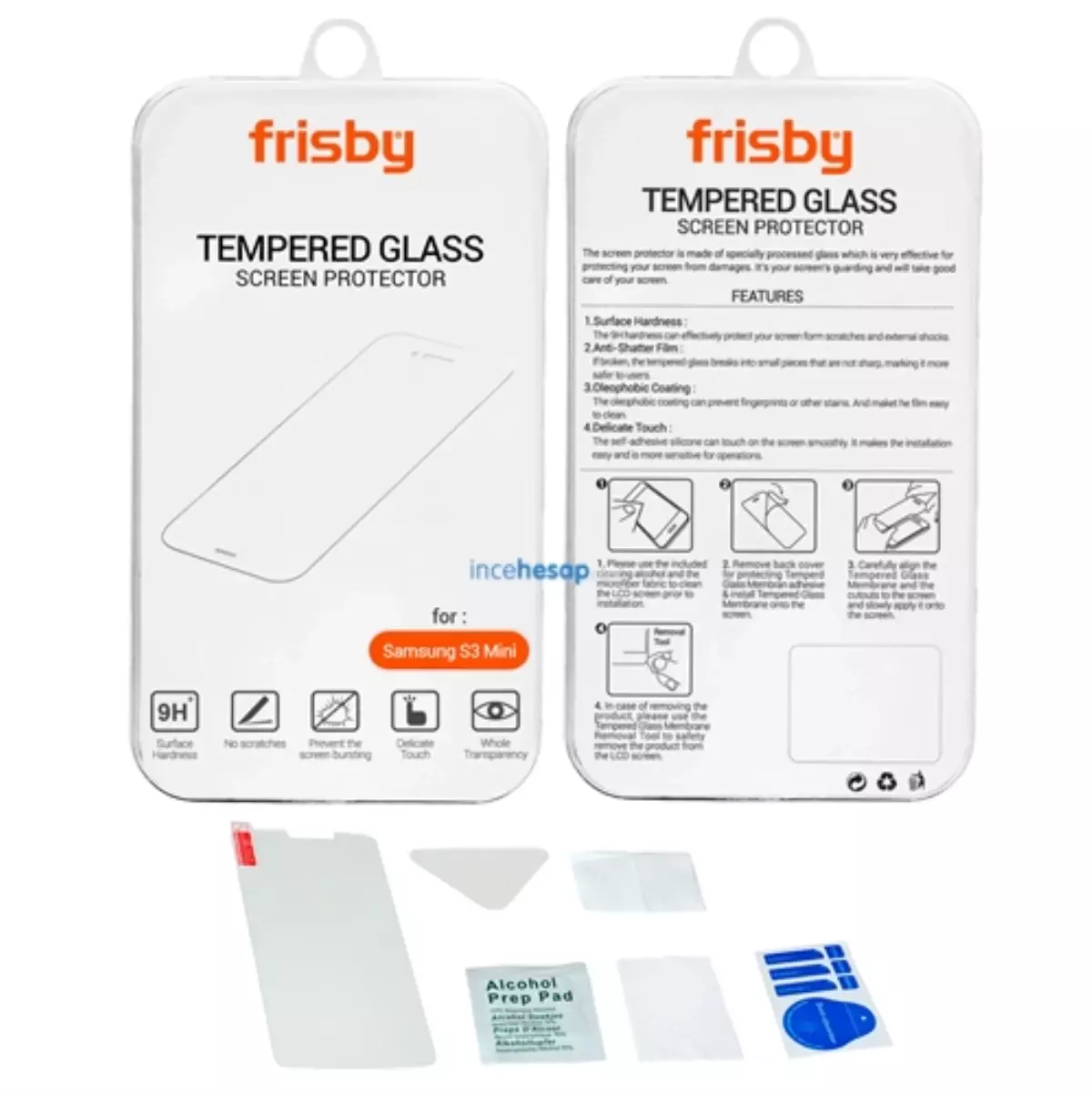 Frisby Ftg-Sm7062 Samsung I8190/s3 Mini Tempered Glass