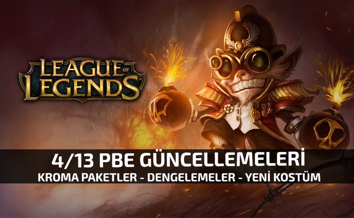 4/13 Pbe Güncellemeleri