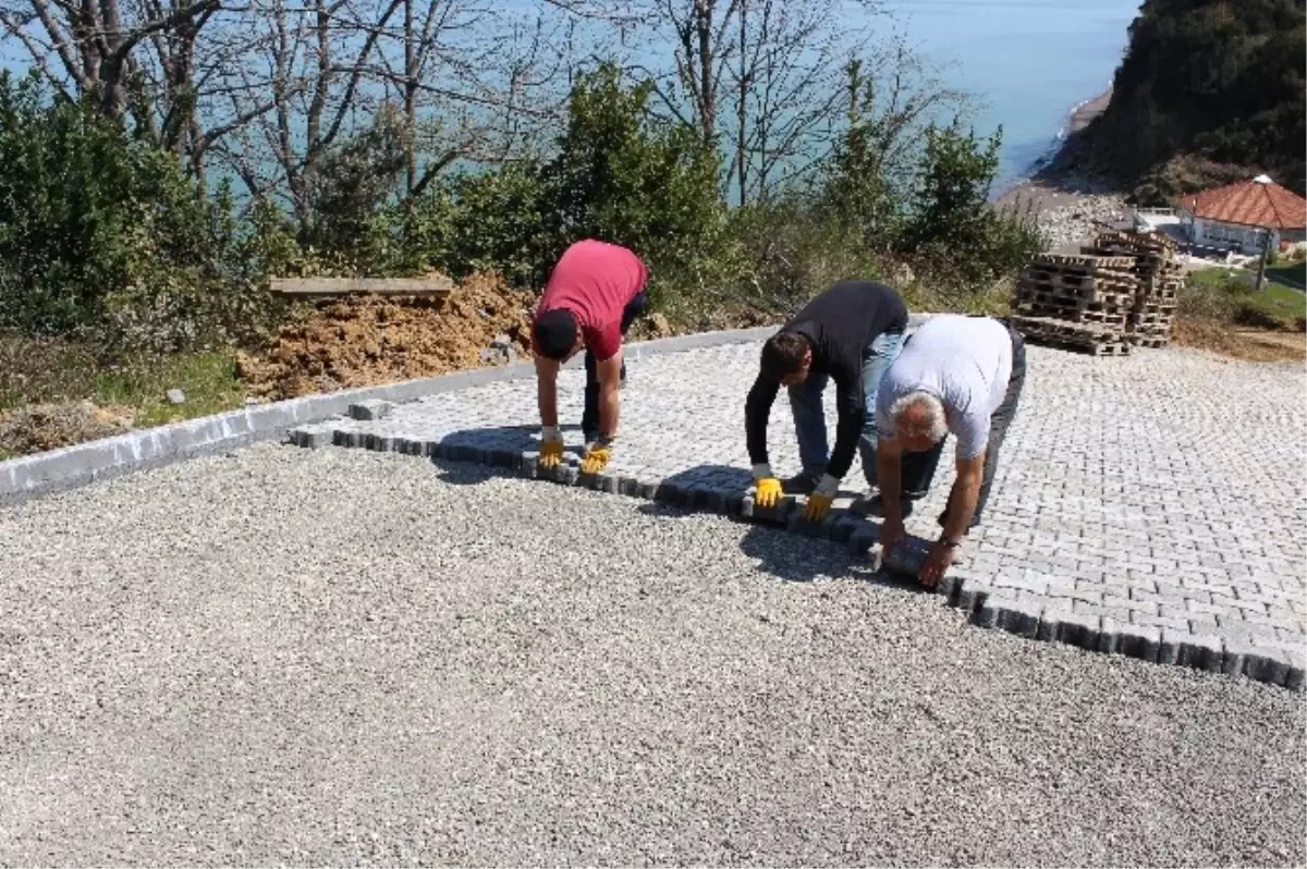 Akçakoca\'da Kilit Parke Çalışmaları Başladı