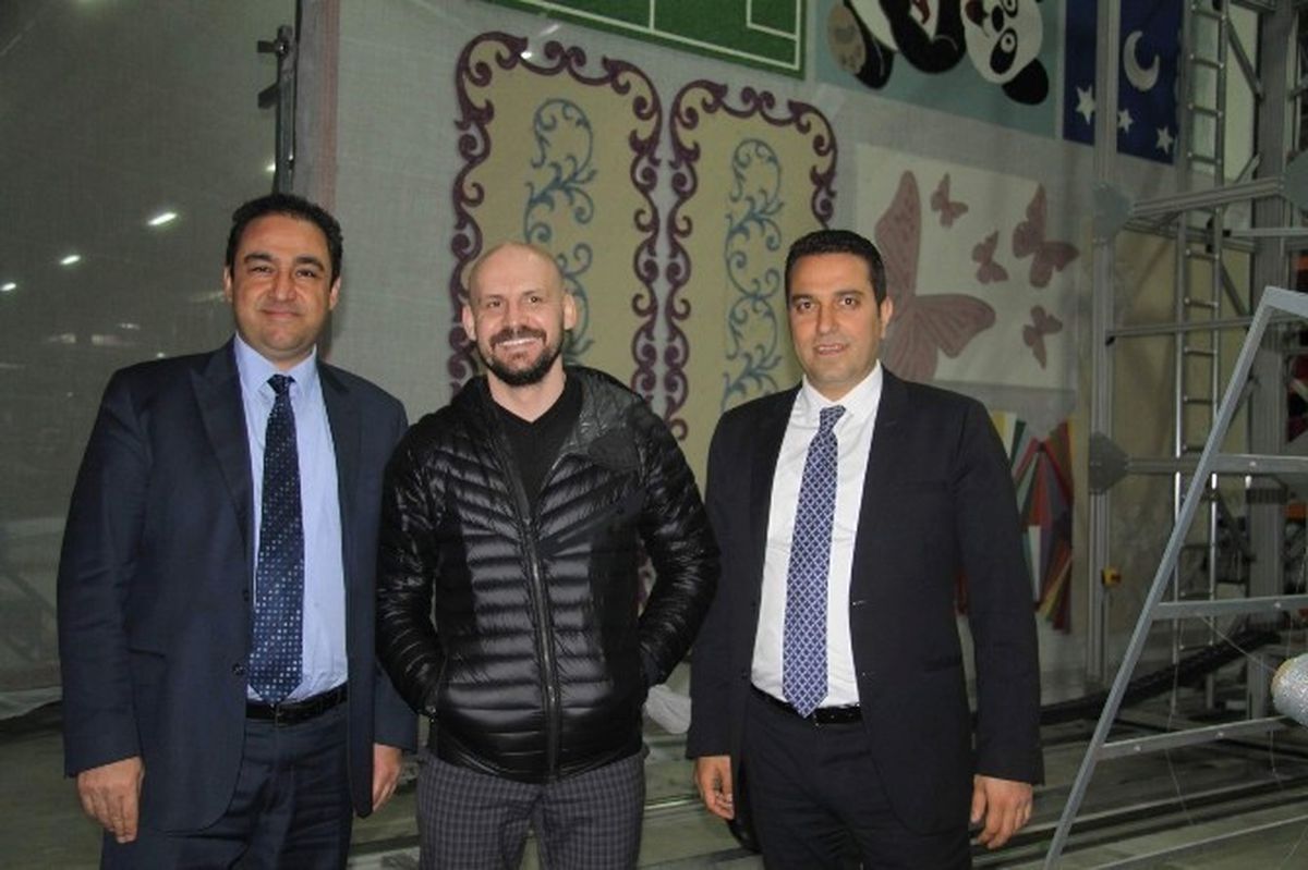 Atalay Demirci Royal Halı Fabrikasını Gezdi