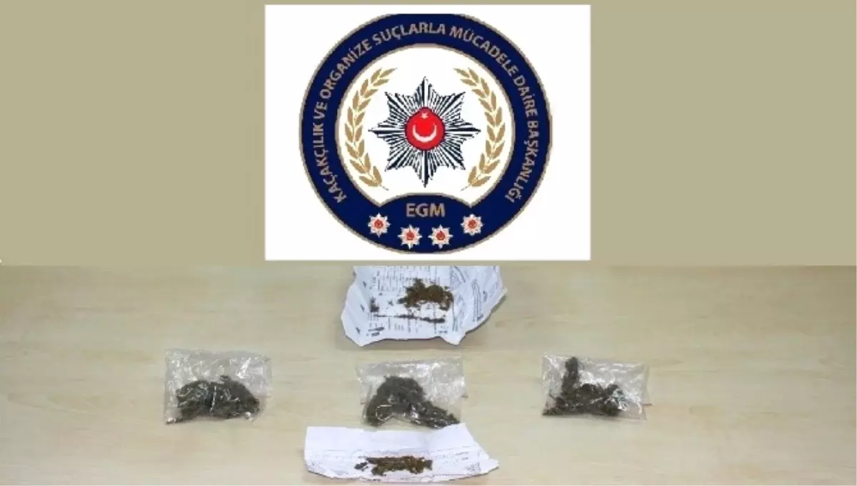 Bartın\'da 50 Gram Esrar Ele Geçirildi