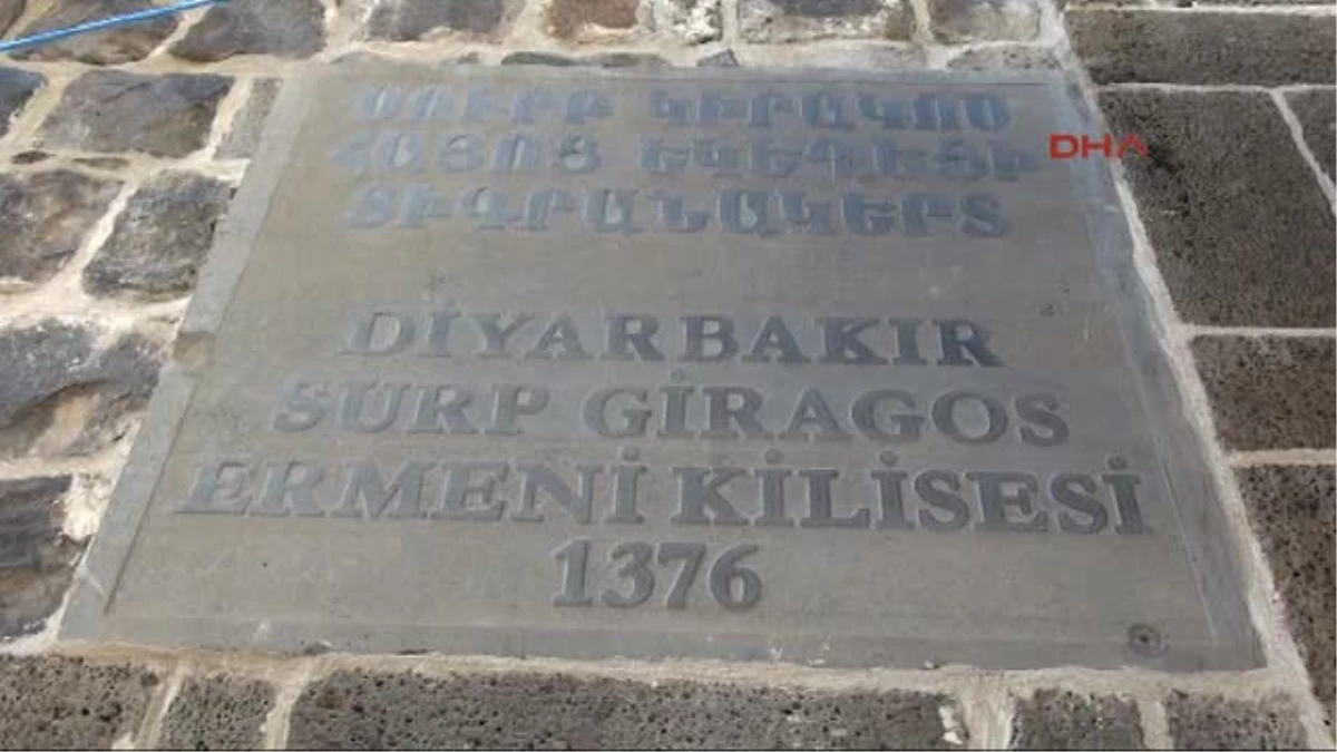 Diyarbakır\'daki Surp Giragos Ermeni Kilisesi\'ne Avrupa Kültürel Miras Ödülü Verildi