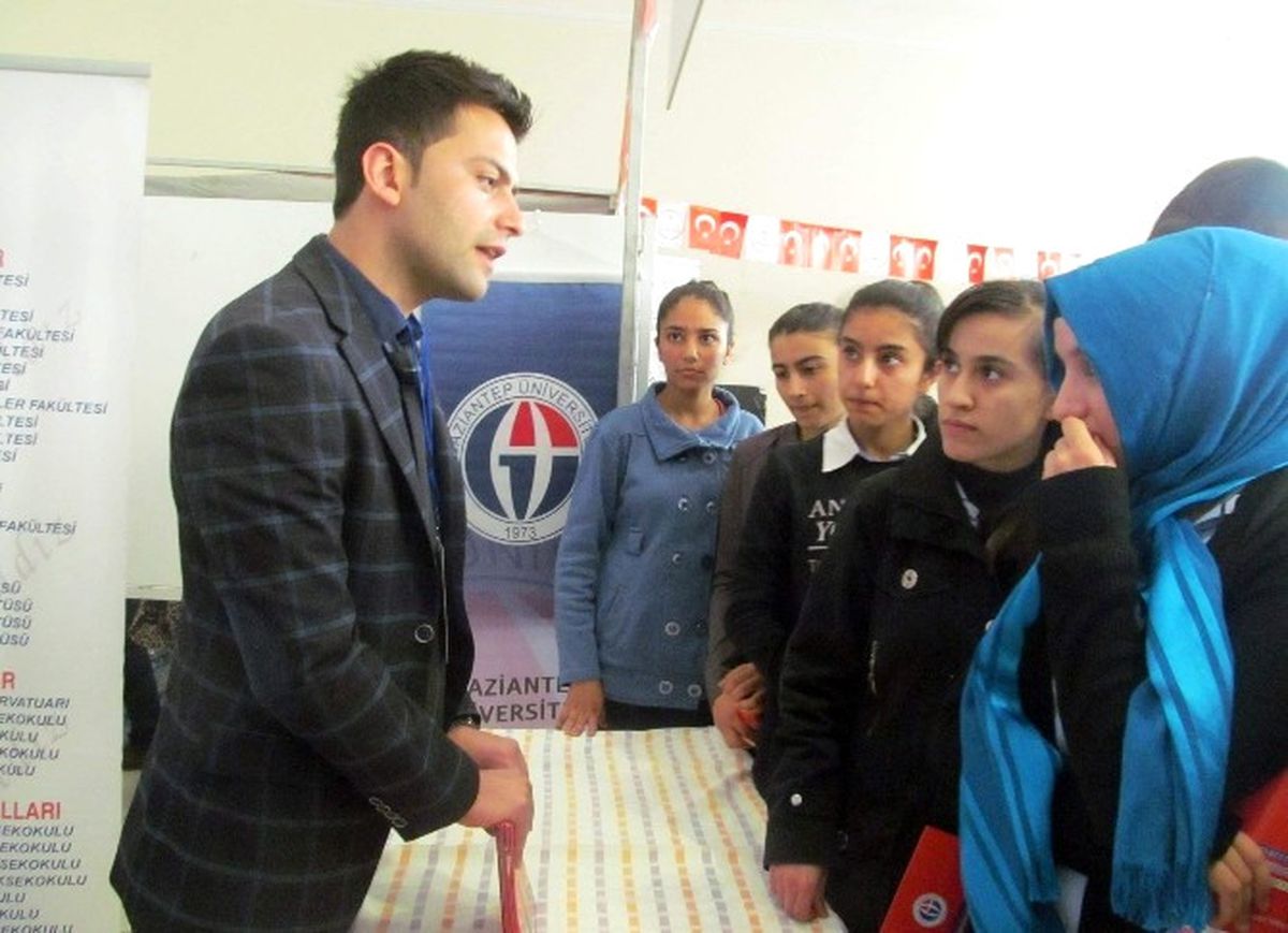 Gaün, 2. Üniversiteler Tanıtım Fuarında İlgi Odağı Oldu