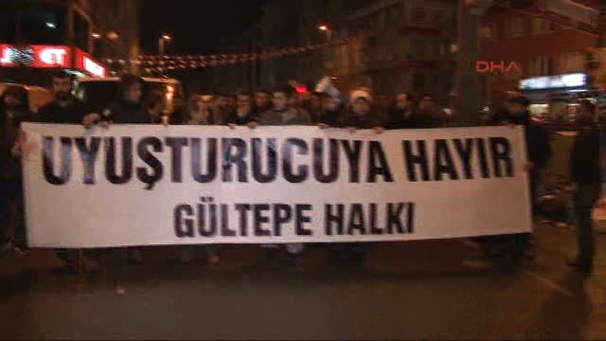 Gültepeliler Saldırıyı Protesto İçin Yürüdü