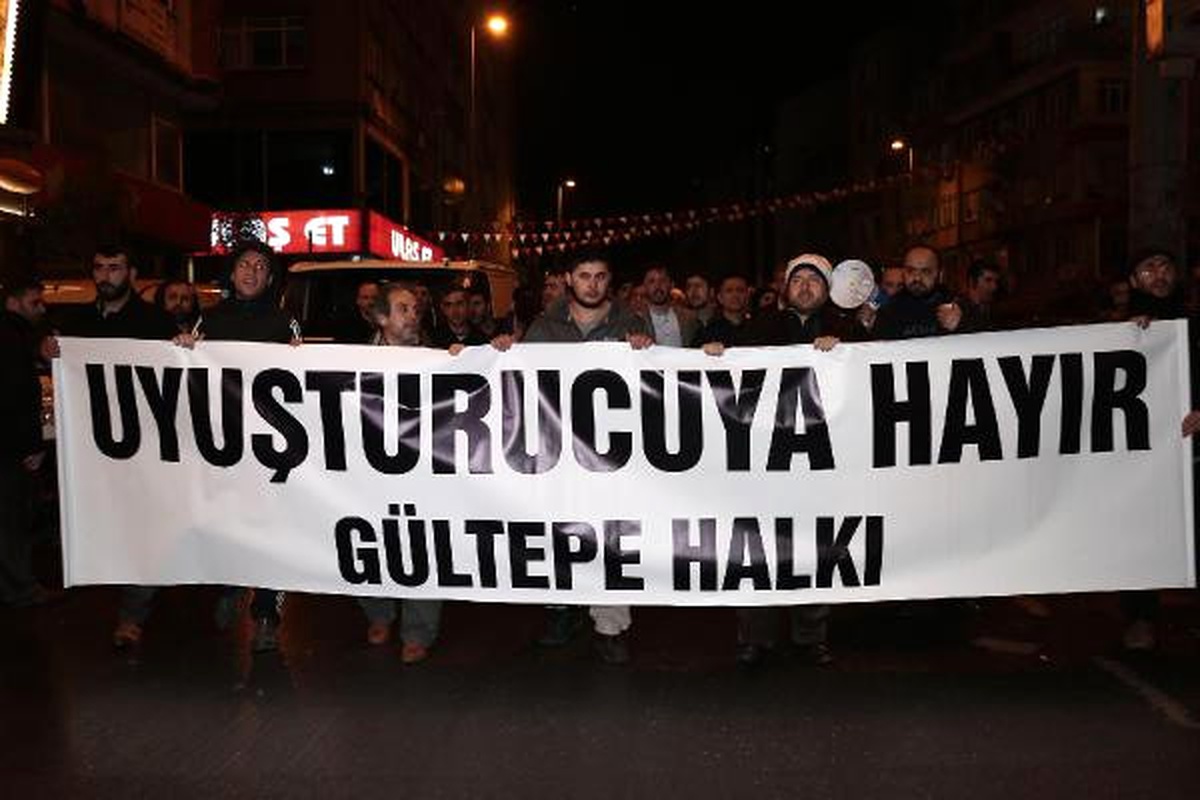 Gültepeliler Saldırıyı Protesto İçin Yürüdü