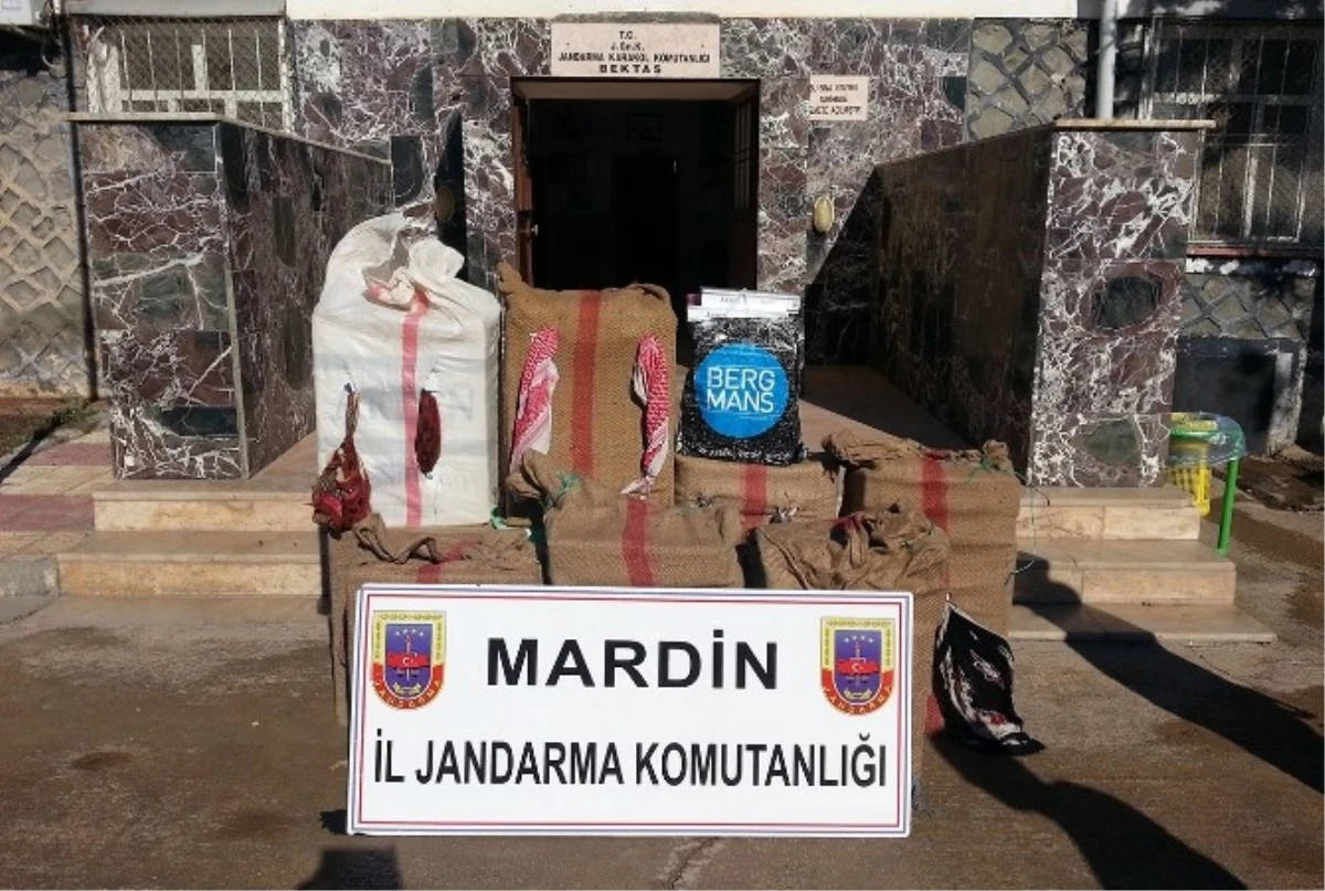 Mardin\'de 5 Bin Paket Kaçak Sigara Ele Geçirildi