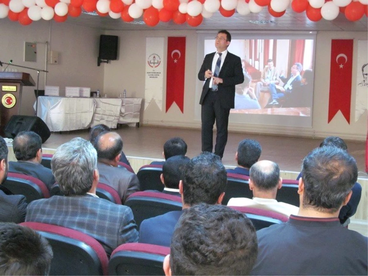 Prof. Dr.Yusuf Baran, Memleketi Beşiri\'de Konferans Verdi