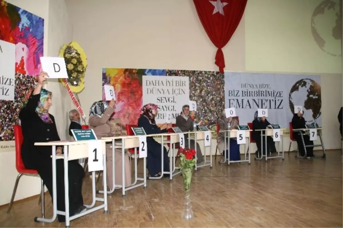 Yozgat'ta Kur'an Kursları Arası Bilgi Yarışması Finali Düzenlendi