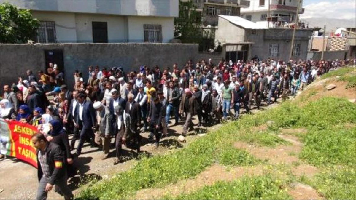 Ağrı\'daki Olaylar Cizre\'de Protesto Edildi