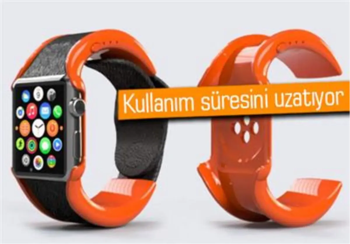 Apple Watch\'a Bataryalı Kılıf: Wipowerband