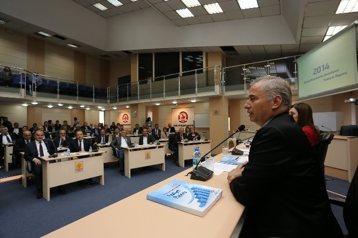 Büyükşehir\'de 2014 Faaliyet Raporu Kabul Edildi