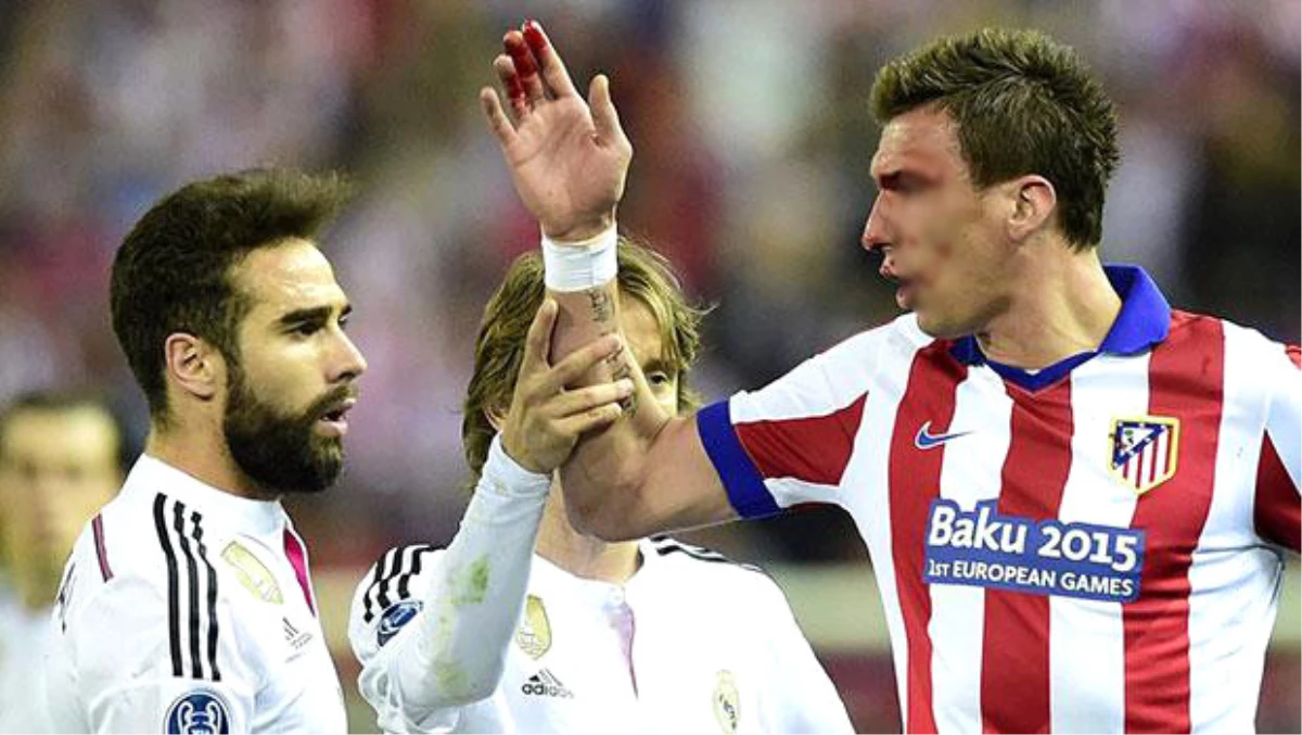 Carvajal, Önce Mandzukic\'i Isırdı Sonra Yumruk Attı