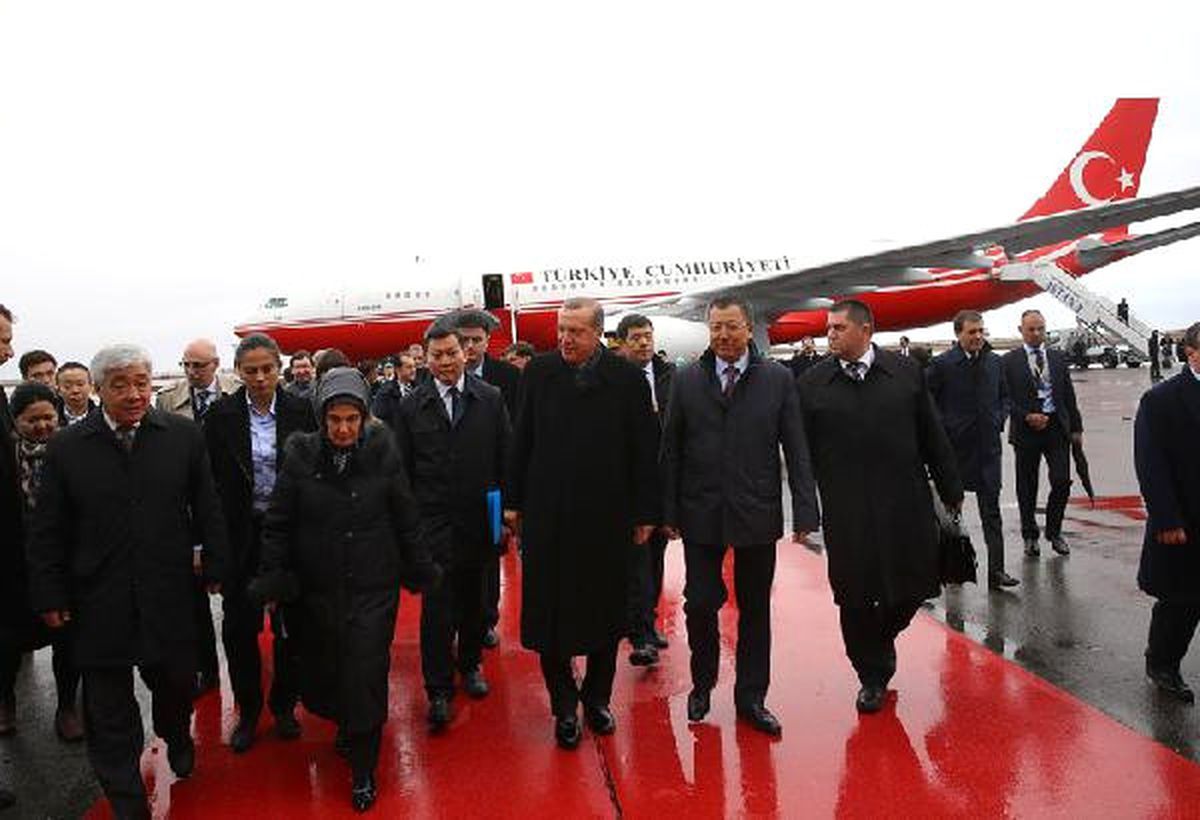 Cumhurbaşkanı Erdoğan Kazakistan\'da