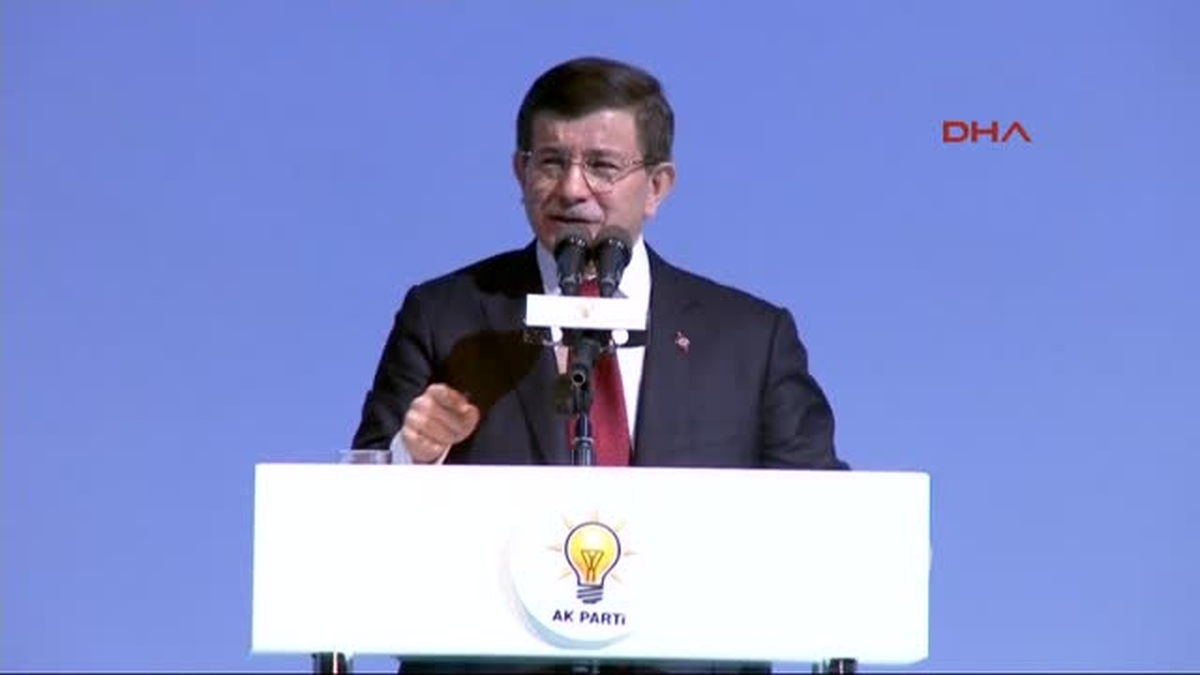 Davutoğlu Seçim Beyannamemizin Odağında İnsan Onuru Vardır -6