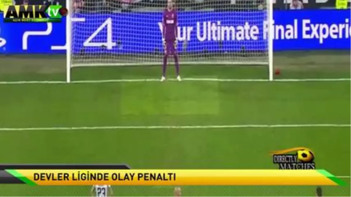 Devler Liginde Olay Penaltı