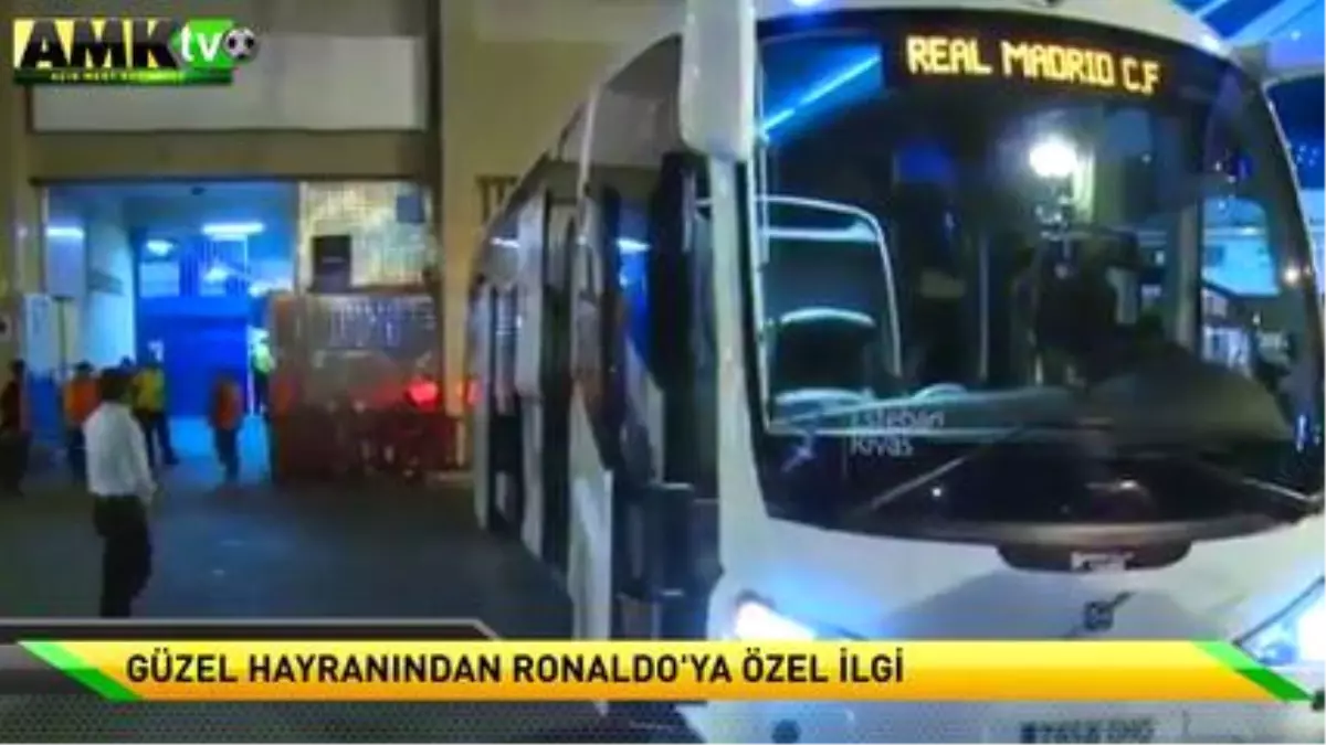 Güzel Hayranından Ronaldo\'ya Özel İlgi