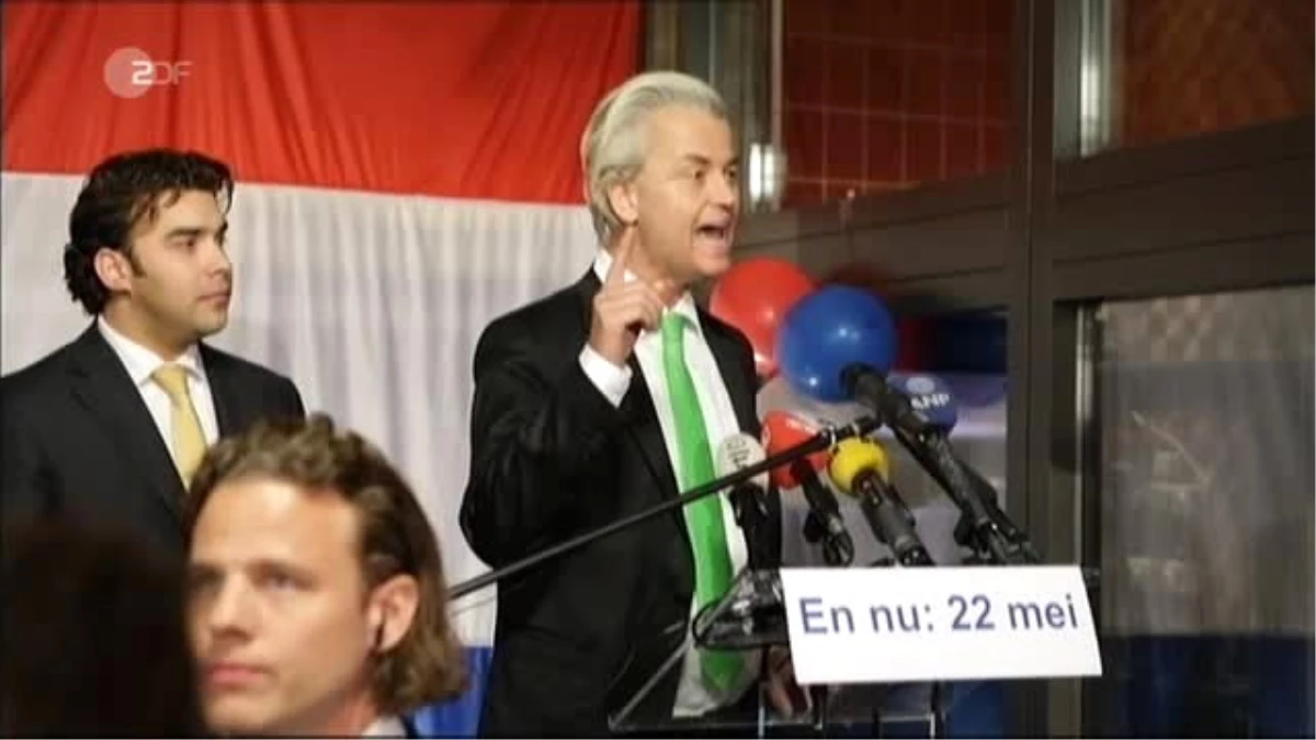 Hollandalı Aşırı Sağcı Politikacı da Almanya?daki Pegida Gösterisinde