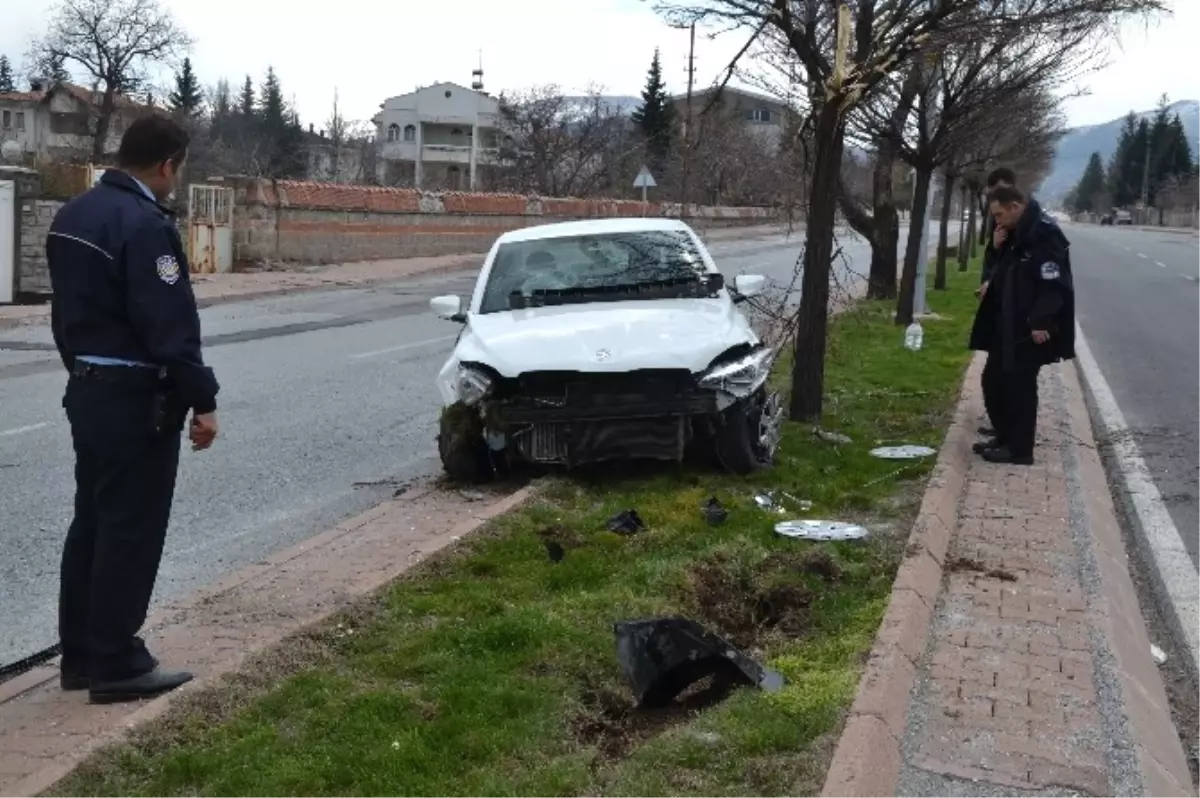 Kayseri\'de Trafik Kazası: 1 Yaralı