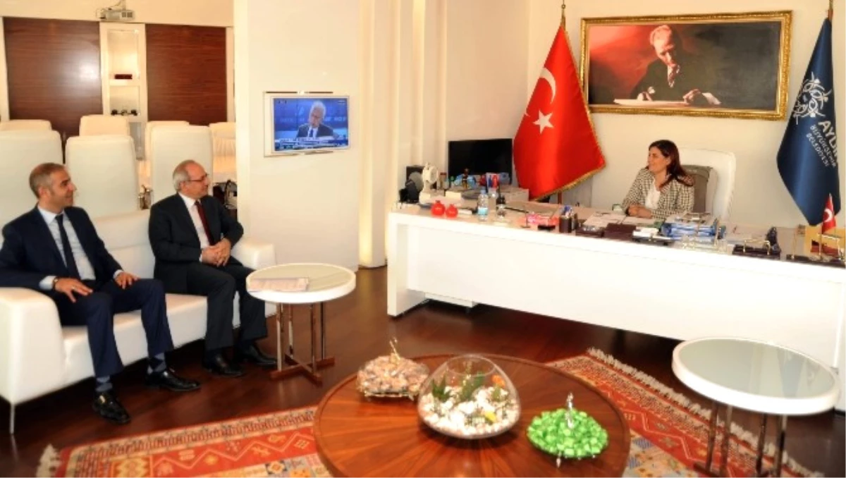 Tarım Kredi Kooperatifi Başkan Çerçioğlu\'nu Ziyaret Etti