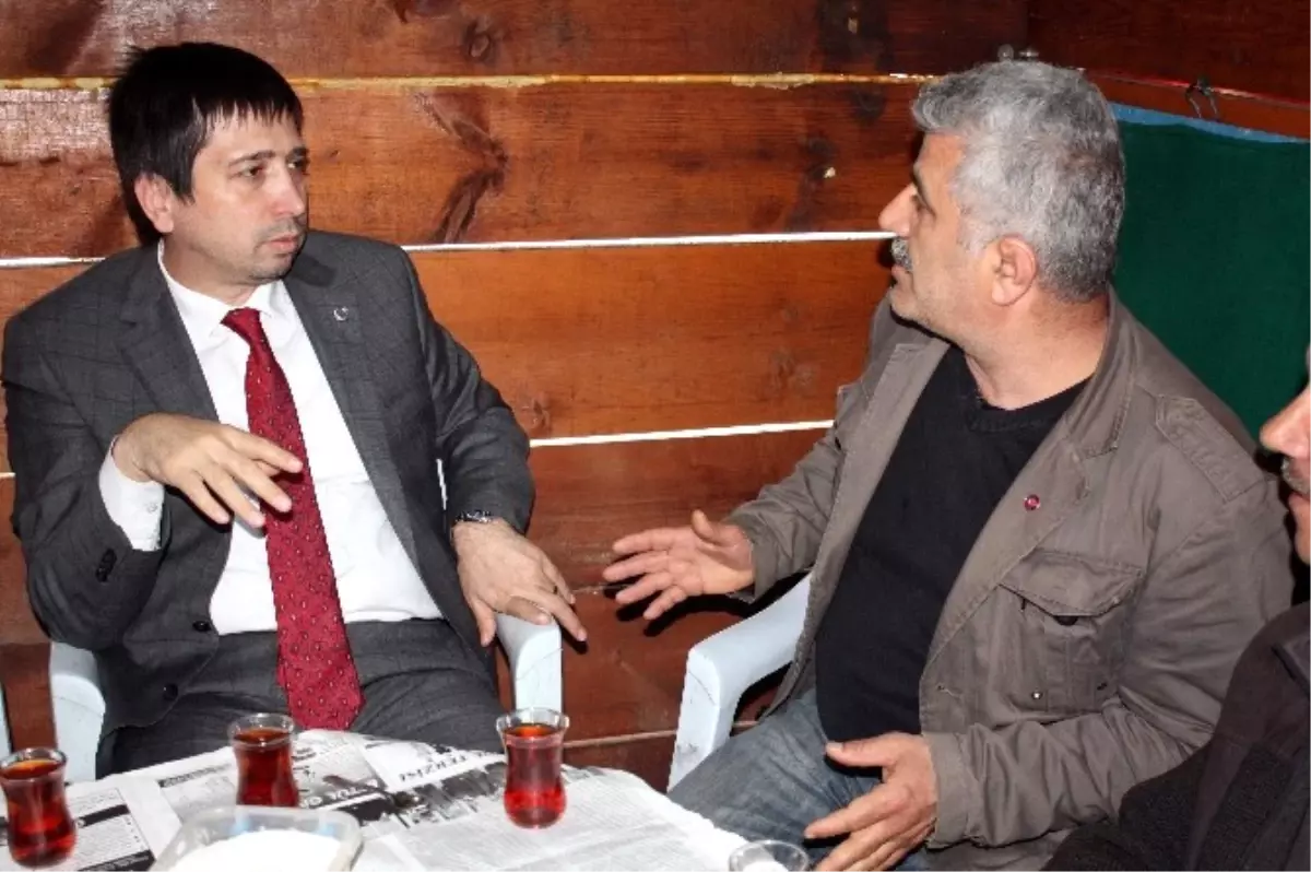 Yenidünya, Grevdeki İşçileri Ziyaret Etti