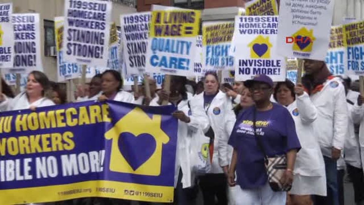 ABD'de 'Asgari Ücret' Eylemi