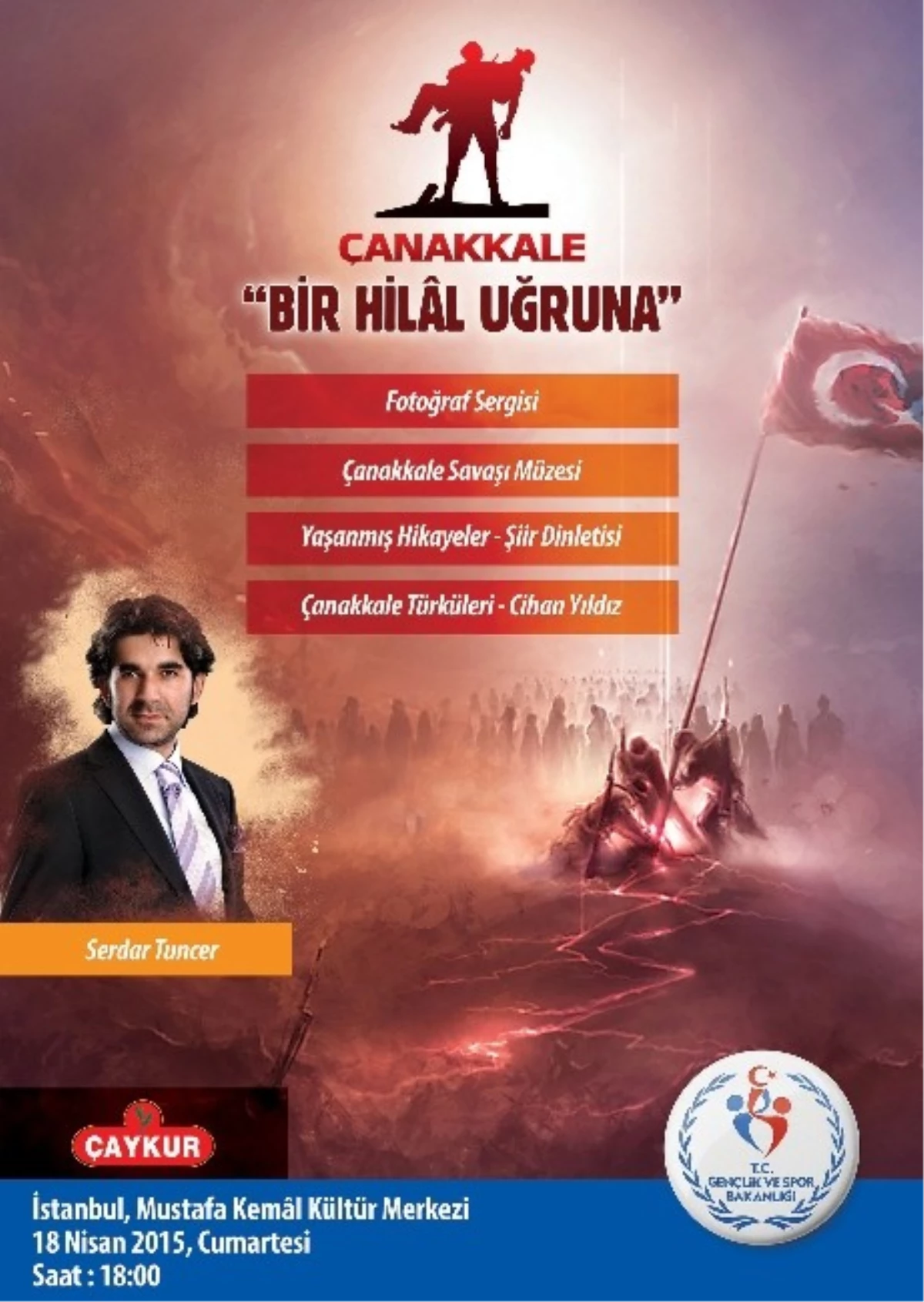 Çanakkale Bir Hilal Uğruna" Programı İstanbul ve Kocaeli\'de Düzenlenecek