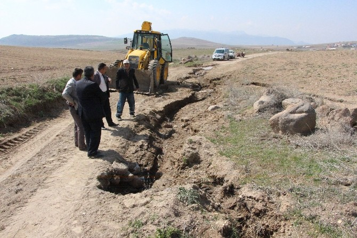 Çomaklı Mahallesinde Su Gideri Çalışması