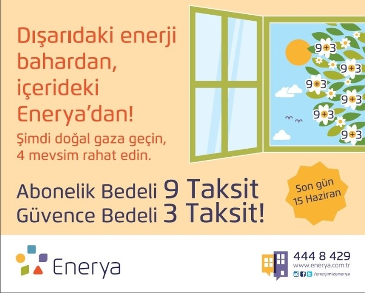 Doğal Gaz\'da Bahar Kampanyası Başladı