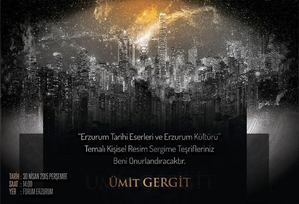 Erzurumda Sanatçı Okul Müdüründen Yeni Bir Resim Sergisi Daha