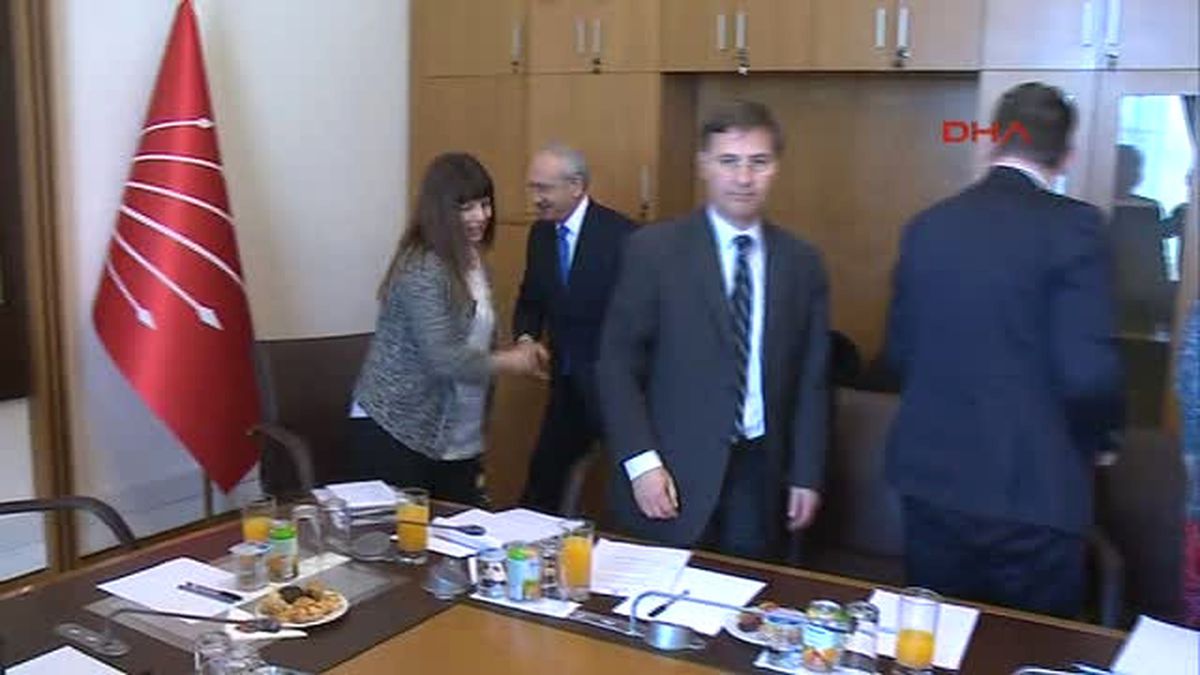 Kılıçdaroğlu, Greco Heyeti ile Görüştü