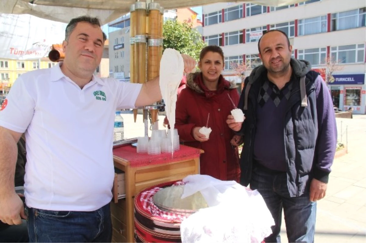 Maraş Dondurmasına Rakip Görele Dondurması Sezonu Açtı