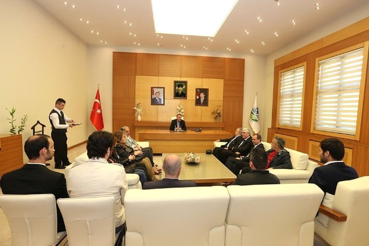 Sakarya Gazeteciler Birliği\'nden Başkan Toçoğlu\'na Ziyaret